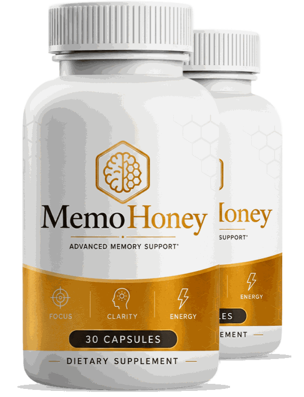 2 bottles of MemoHoney in the 60-day pack